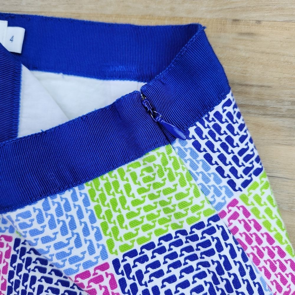 Vineyard Vines Aurora Multicolor Patchwork Whale … - image 3